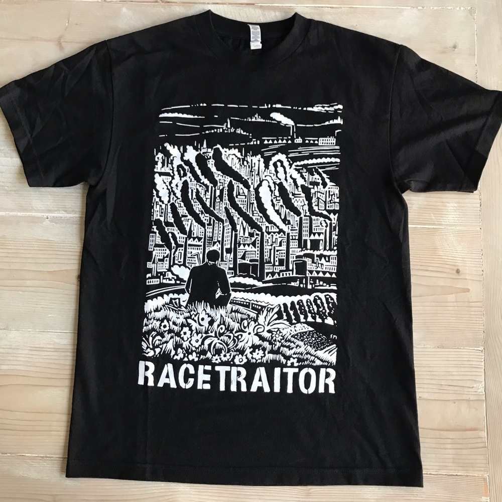 Racetraitor/Defeat white supremacy tee (hXc/metal)